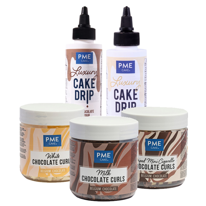 Chocolate Curls & Drip